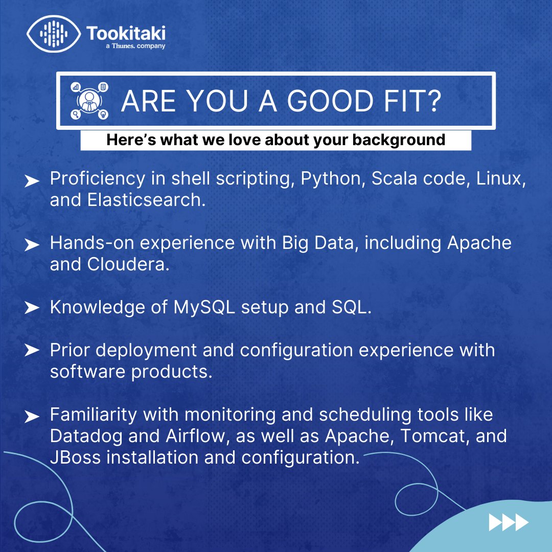 tookitaki's tweet photo. We’re hiring Support Solutions Engineer with 3+ years of work experience! Have a look at the details below, and apply now at https://t.co/omnwpCy24H

#hiringnow #hiringalert #supportsolutions #engineeringjobs #hybridwork https://t.co/NEN0dTuR7Z
