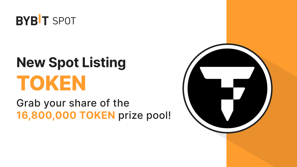 Bybit_Official's tweet photo. 📣 $TOKEN is officially listed on #BybitSpot now! @tokenfi

Withdrawals available 24 hours later.

Deposit, trade, or stake to earn a share of the 16,800,000 TOKEN prize pool!

👉Join Event: https://t.co/HduxX0WR6y
📈Trade Now: https://t.co/8IA0IXx2VF

#BybitTrading #BybitListing https://t.co/fXce05eM1H