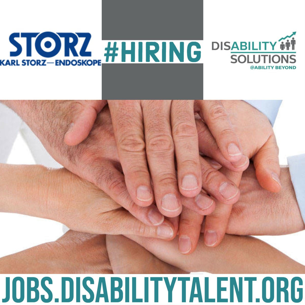 Disability Solutions (@dstalentatwork) on Twitter photo KARL STORZ Endoscopy-America, Inc. is hiring!
Visit the <a href="/DSTalentatWork/">Disability Solutions</a> Career Center here
hubs.la/Q0273Lv40
Sign up for a free account and have alerts sent to you notifying of new jobs in your area here:hubs.la/Q0273KMm0
#Hiring KARL STORZ Endoscopy-America, Inc. is hiring!
Visit the <a href="/DSTalentatWork/">Disability Solutions</a> Career Center here
hubs.la/Q0273Lv40
Sign up for a free account and have alerts sent to you notifying of new jobs in your area here:hubs.la/Q0273KMm0
#Hiring
