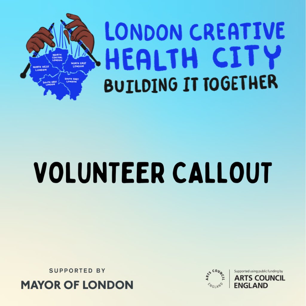 We need your help on the 27th November in building the Creative Health City ❤️ Can you spare some time to volunteer? Fill in our simple form and we’ll be in touch next week 🎉 docs.google.com/forms/d/17_h0X…