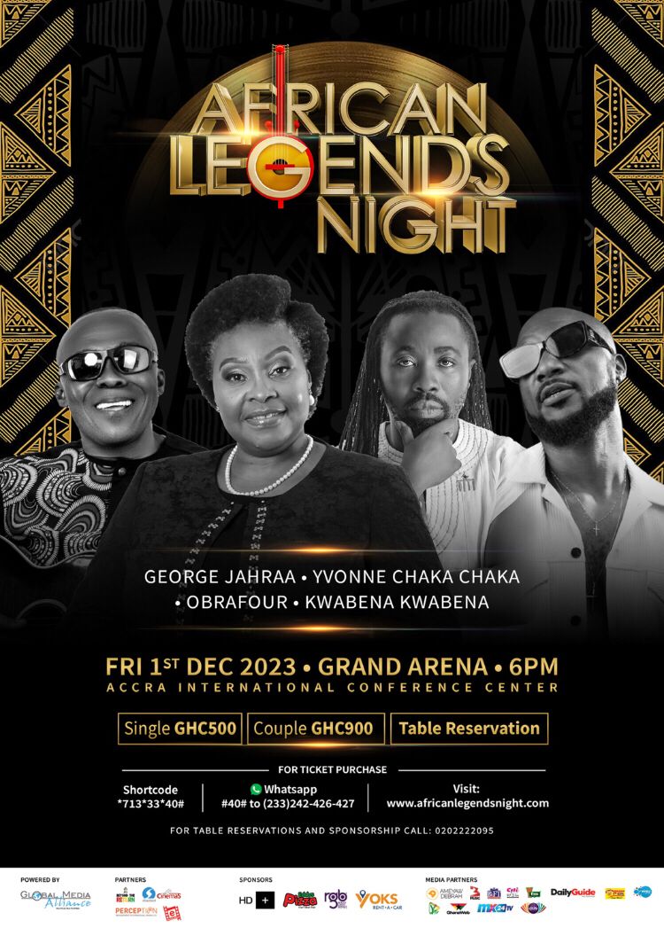 EuniceTornyi's tweet photo. Yet to reserve your tickets? Do so now ! Experiencing these acts at the same time is by the kind courtesy of @Official_GMA #Eproductions

#AfricanLegendsNight #LegendsNight #Music #Africa #Entertainment #EuniceTornyi #AfricanWomensVoices #SouthAfrica #AfricanMusic @TKarikari https://t.co/ZH9FDFMKla