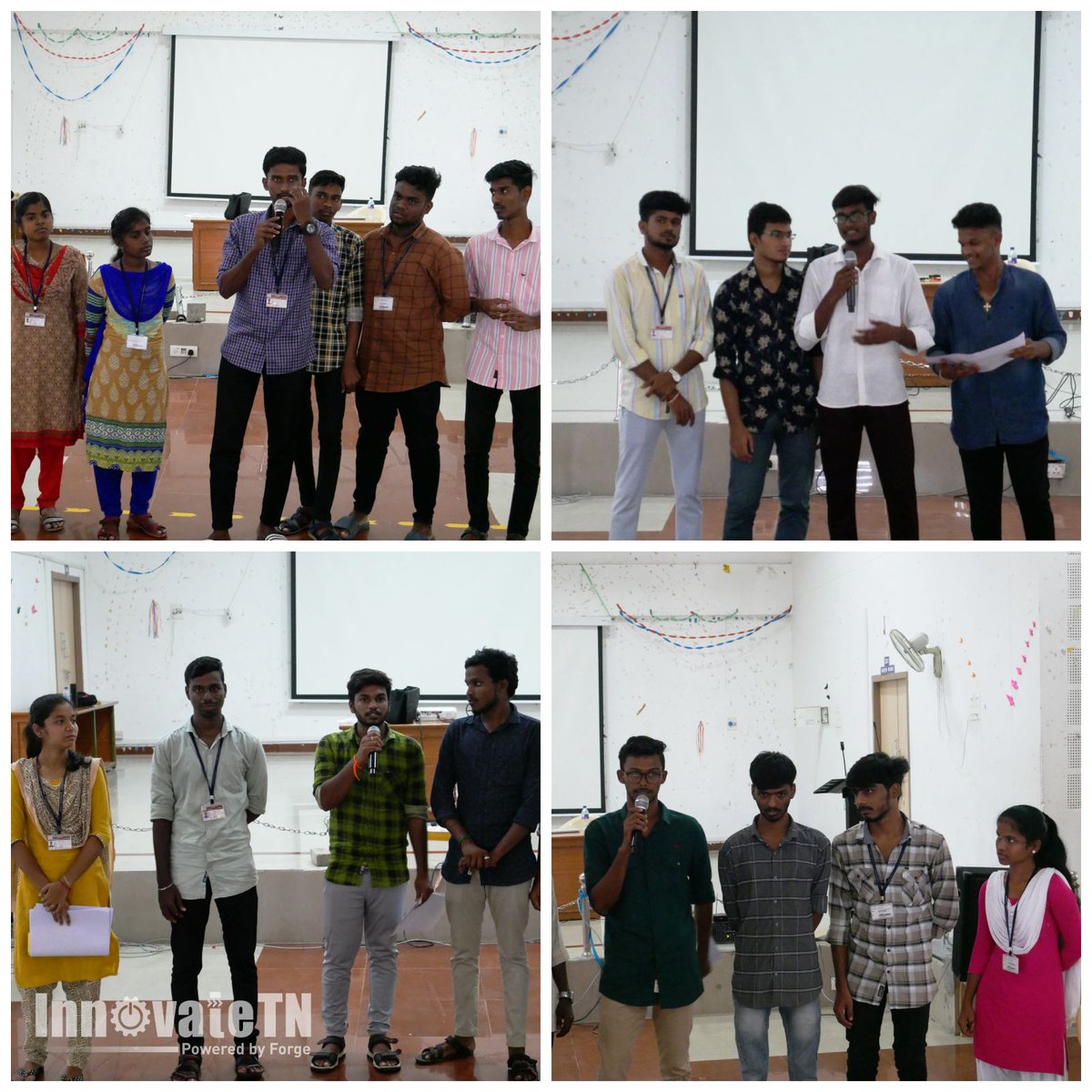 InnovateTn's tweet photo. InnovateTN.Trichy

Day 3 of the Trichy Innovation Sprint had a deep dive into the value proposition “Where Ideas Take Shape, Values Leads the Way". Defining how their concepts can address customer pain points using the Value Proposition Canvas. https://t.co/V2RfSvpiDc