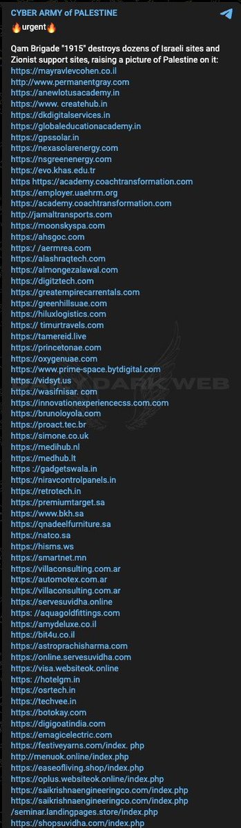 Dark Web Intelligence tweet media