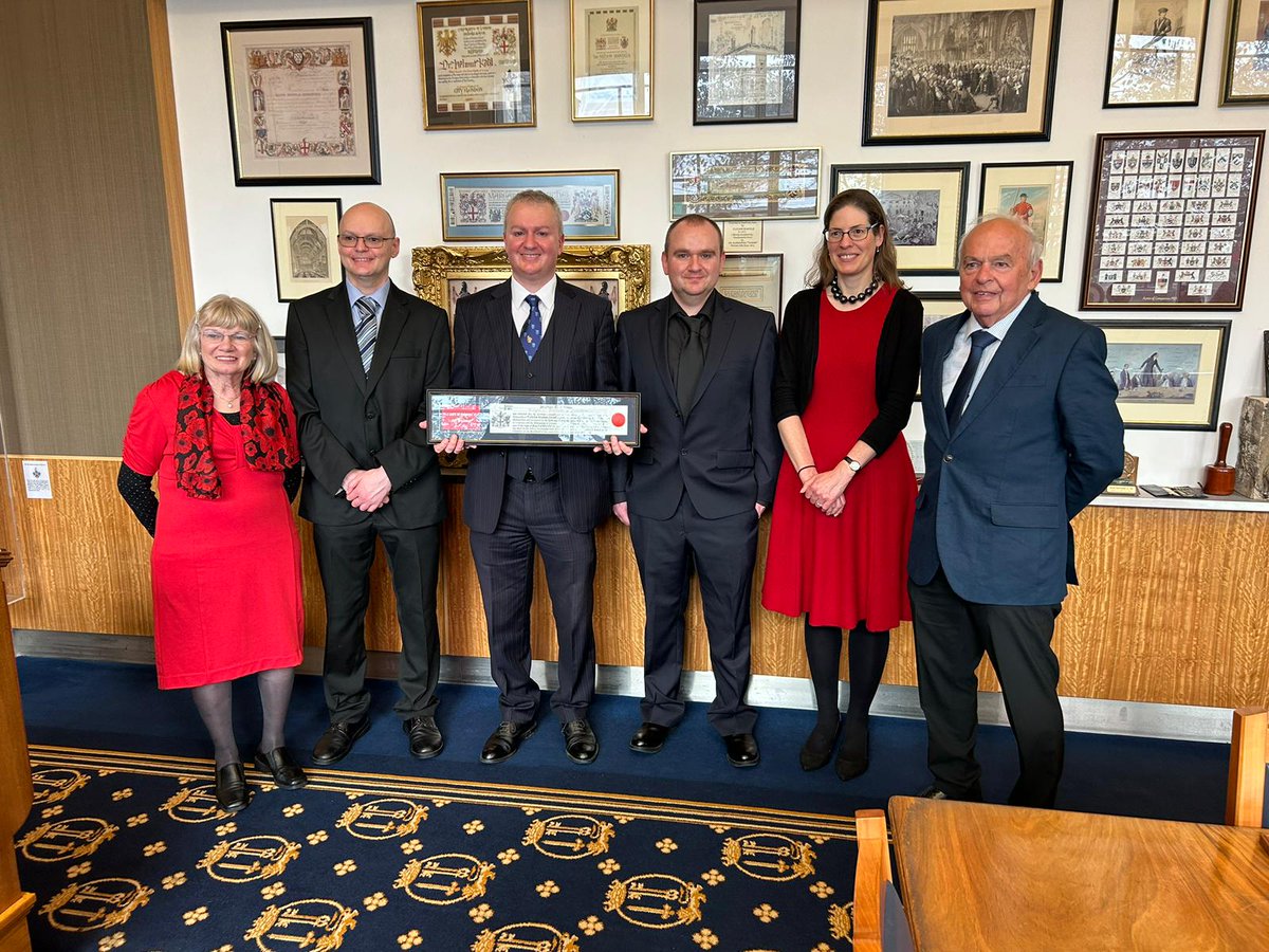 I enjoyed receiving the Freedom of the City of London on Wednesday. Thank you to the Clerk &amp; Beadle of the Chamberlain's Court <a href="/cityoflondon/">City of London</a> for making my family &amp; I feel so welcome. As a Gooner, my dad was delighted to hear I received my Freedom immediately after <a href="/IanWright0/">Ian Wright</a>.