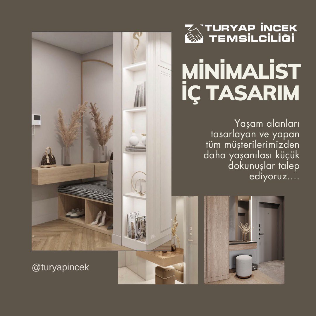 Daha yaşanılası evler için; Yaşam alanı tasarlayan ve inşa eden tüm müşterilerimizden SİHİRLİ DOKUNUŞLAR Bekliyoruz…💐
 #sihir #sihirlidokunuşlar #yaşam #ev #mülk #mimar #içmimar #proje #mühendis #minimalist #modern #içtasarımfikirleri #turyap #turyapincek