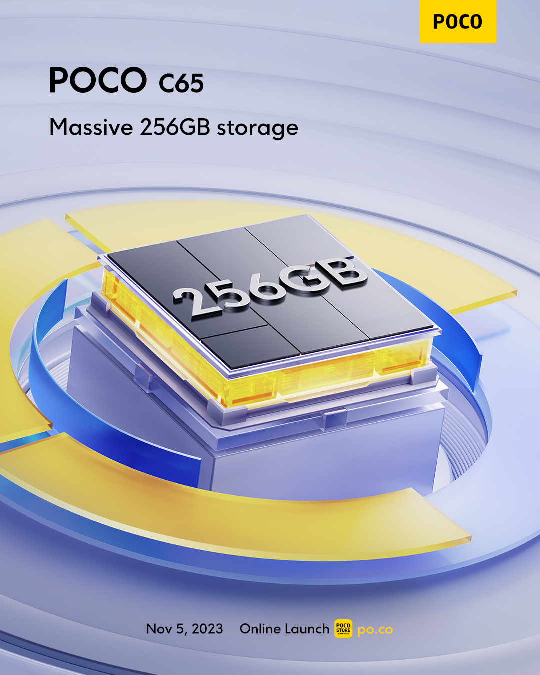 POCO on X: 🔈Entry-level entertainment powerhouse is back, with enhanced  features at no extra cost🎉 Say hello to our latest creation in the C  series #POCOC65! 🎉 Stay tuned for the online