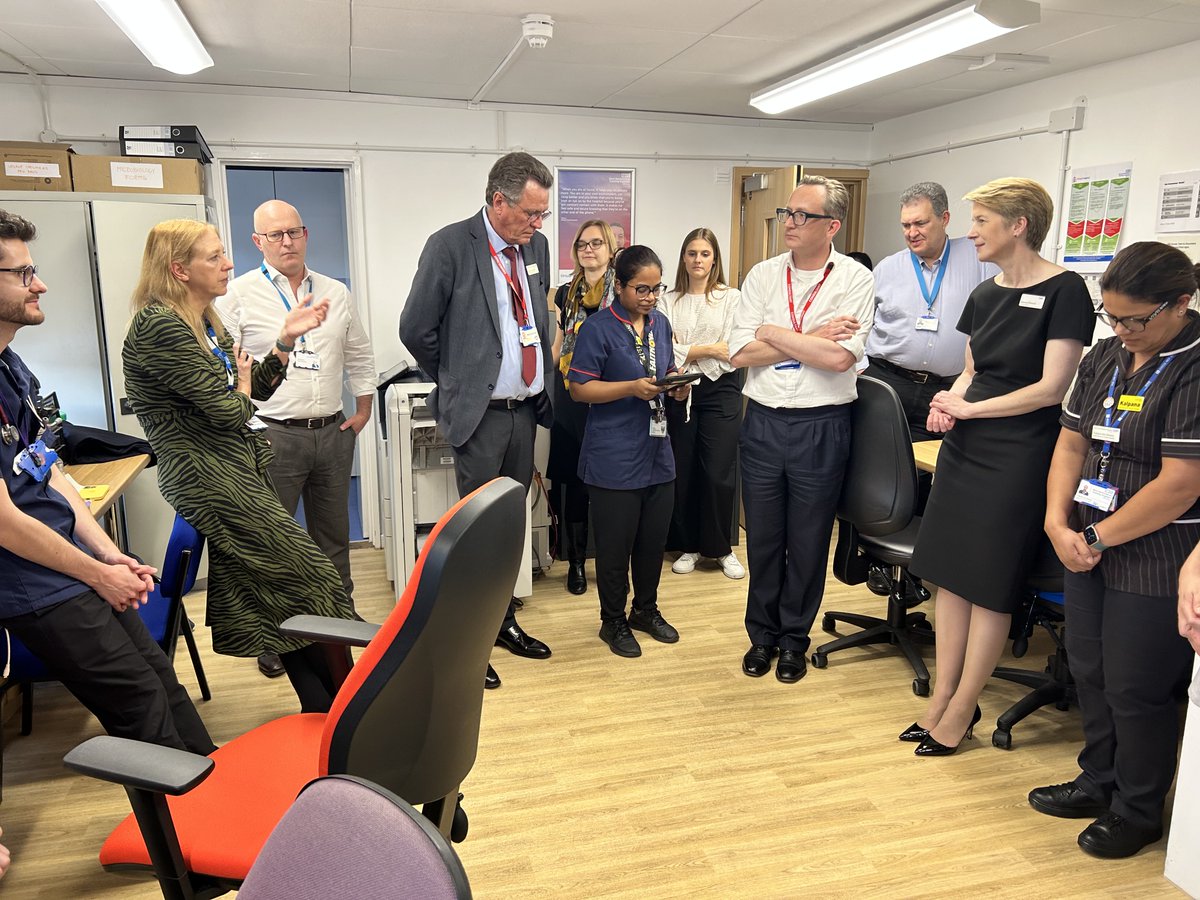 Last week <a href="/AmandaPritchard/">Amanda Pritchard</a> visited the Virtual Hospital we run in partnership with <a href="/WestHertsNHS/">West Herts Teaching Hospitals NHS Trust</a> in Hertfordshire to see how virtual wards are enabling people to receive hospital-level care at home.