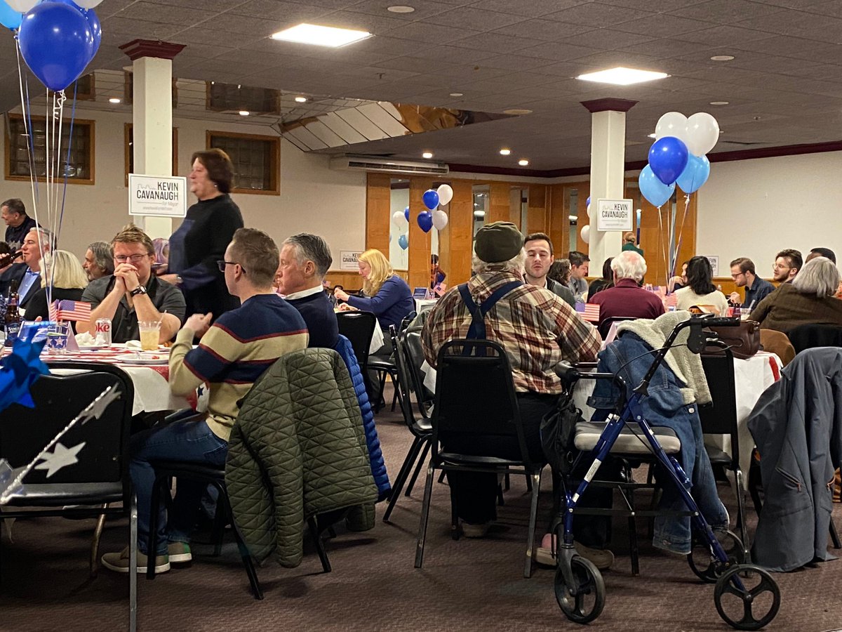 Manchester City Dems gathered together last night to support each other and get out the vote! 

The election is mere days away. Let's do this! 
#manchesternh #Elections2023 #GetOutTheVote