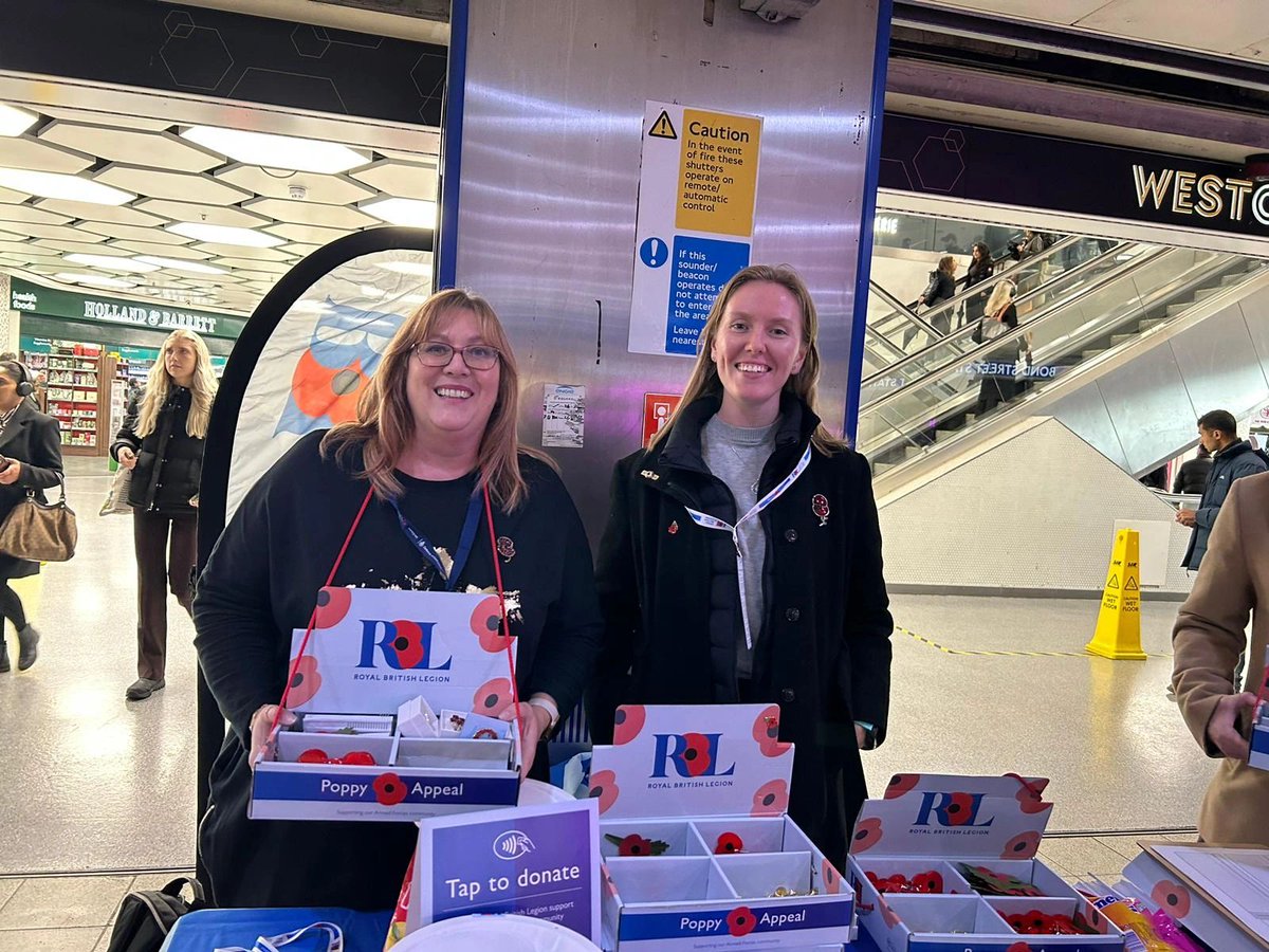 VINCI Facilities (@vincifm) on Twitter photo Yesterday colleagues working on our FDIS Built Estate contract with the <a href="/mod_dio/">Defence Infrastructure Organisation</a> , volunteered their time to help sell Poppies on behalf of the <a href="/PoppyLegion/">Royal British Legion</a>.
Have you bought your Poppy yet? Wear your Poppy with pride.
#PoppyAppeal #London #volunteering Yesterday colleagues working on our FDIS Built Estate contract with the <a href="/mod_dio/">Defence Infrastructure Organisation</a> , volunteered their time to help sell Poppies on behalf of the <a href="/PoppyLegion/">Royal British Legion</a>.
Have you bought your Poppy yet? Wear your Poppy with pride.
#PoppyAppeal #London #volunteering