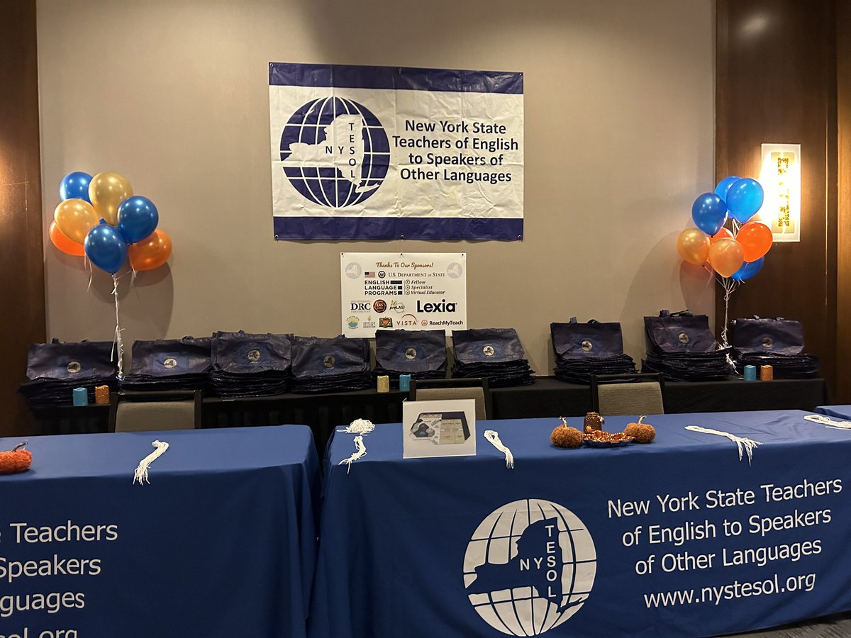 NYSTESOL's tweet image. It takes a small army to make the magic happen, but we are ready to welcome everyone to our 53rd Annual Conference! 🌟 #NYSTESOL2023