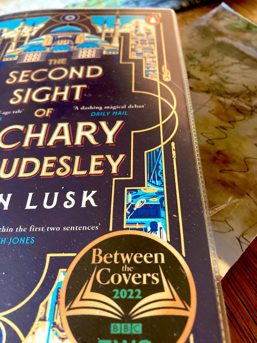 Finished this wondrous book
Thank you #seanlusk 
⭐️⭐️⭐️⭐️⭐️
#secondsightofzacharycloudesley it was his first book!