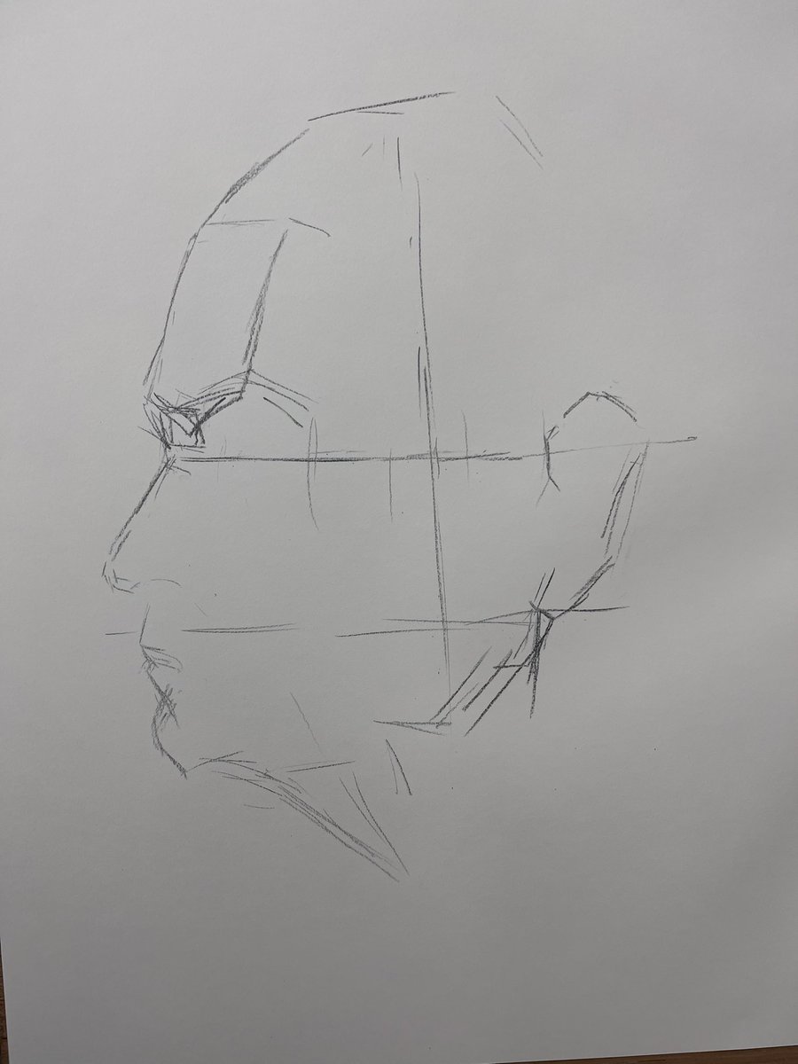 lgartworkshops's tweet image. Looking at portraiture as a series of overlapping shapes and planes. Had a good workout @jamiefrost sculpture lounge taking my charcoal to the gym! #portraits #charcoaldrawing #sketchingfaces #lifedrawing