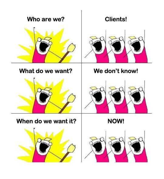 SwissDevJobs's tweet image. Remember, client is always right!