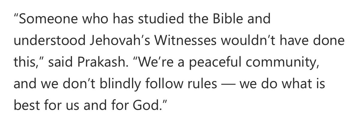 “All of us must be ready to obey any instruction we may recieve whether these appear sound from a human standpoint or not" 

-Watchtower Nov. 15, 2013 pg. 20