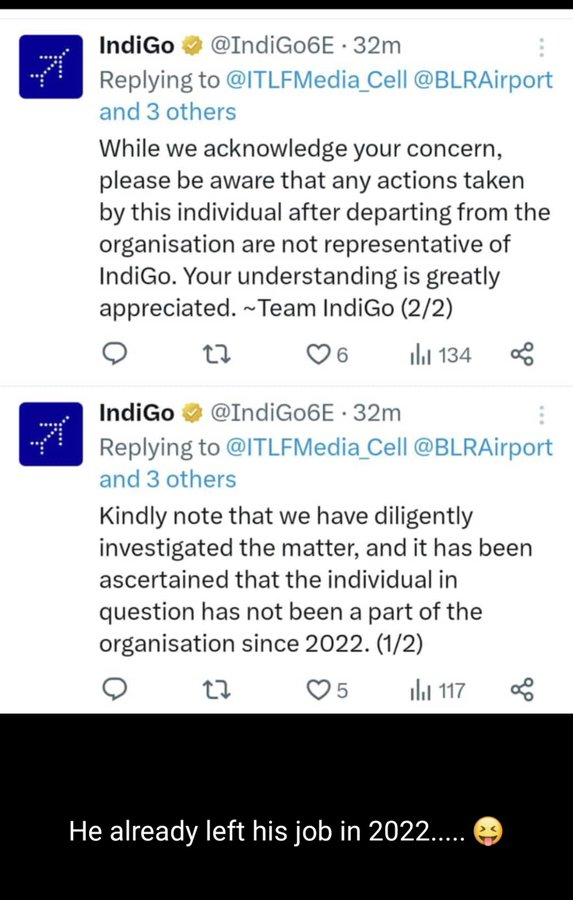 Bad news for Kuki propagandists:

Oh my God, how can this happen? How can he leave his job in 2022..!😂😂😂
What will #KukiZoPropandists do now? Sh*t, he should have been with Indigo, ill luck..!  @HohoiMate
Now how will you try to tarnish his image? This propaganda too didn't