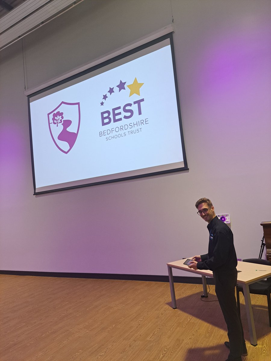 PEL_ICT's tweet photo. Matt, Chris and Kieran were over at Pix Brook Academy yesterday assisting with the open evening, helping to make sure technology was working as required which allowed the evening to run smoothly.  @PixbrookA @BEST_EDU_AND_SI #technology #bedfordshireschoolstrust https://t.co/jE9hailNki