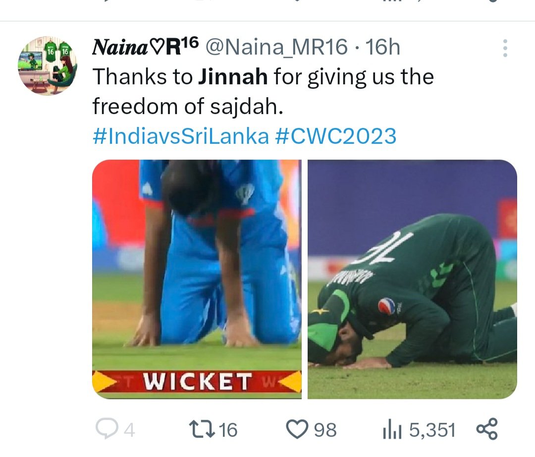 Abhi_Sheikh5064's tweet image. Holy #Pakistan, you poor country. By only using false propaganda to defame #India won&apos;t let you achieve anything.  Please improve.
#MohammedShami #INDvSL 
#ICCWorldCup2023