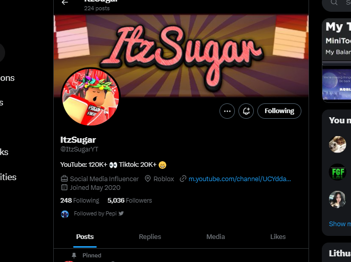 Glitch tweet media