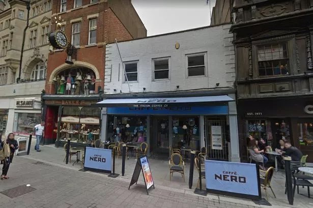 Welcome to city safe, Cafe Nero 👍