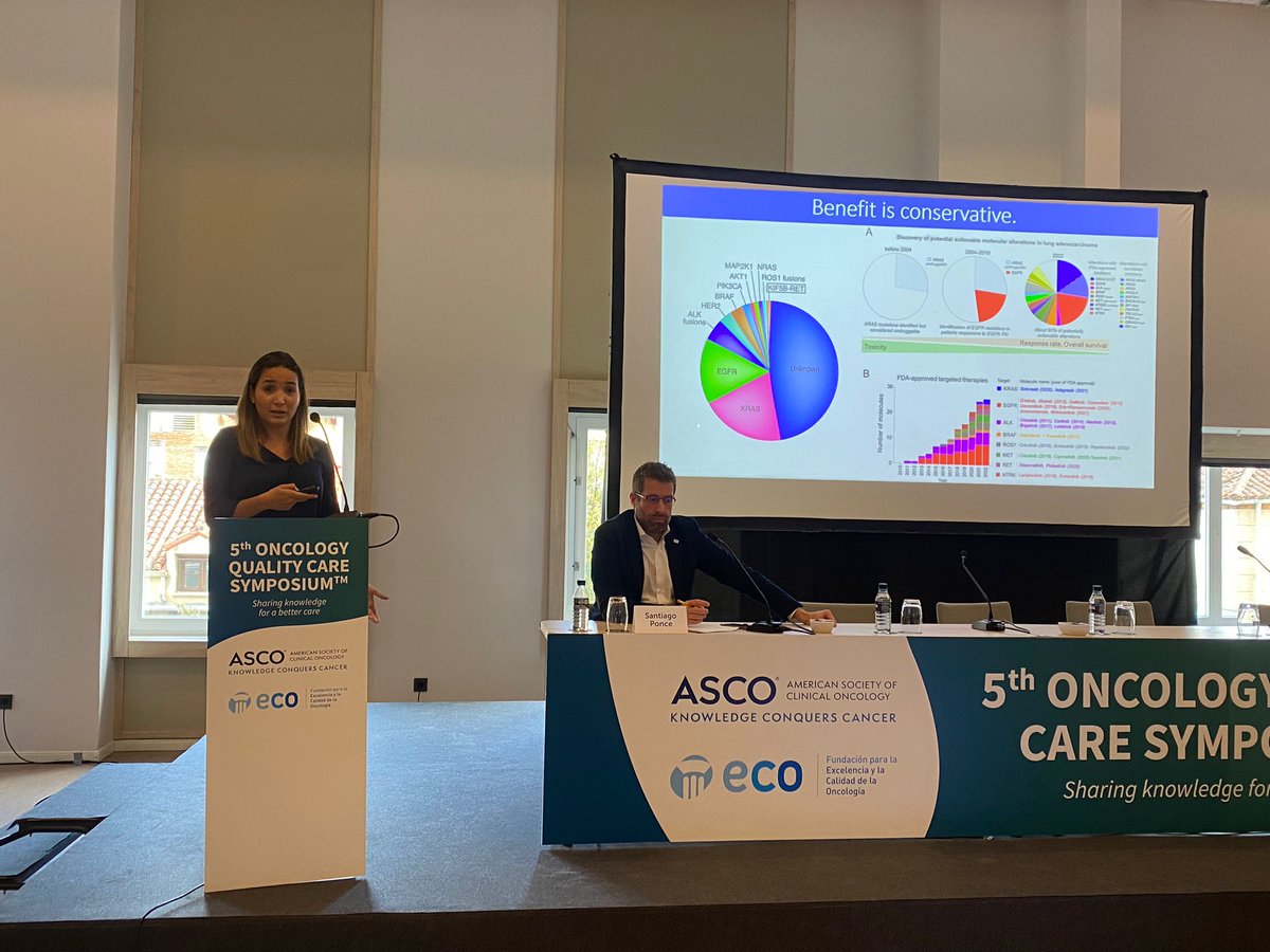 #ECOQLTY23 La #oncología de precisión y el acceso temprano a fármacos innovadores, todo ello en beneficio de los pacientes, se han hecho un hueco en las ponencias del 5th #Oncology QCS

💊 🤔 ¿Cómo acelerar su llegada?
