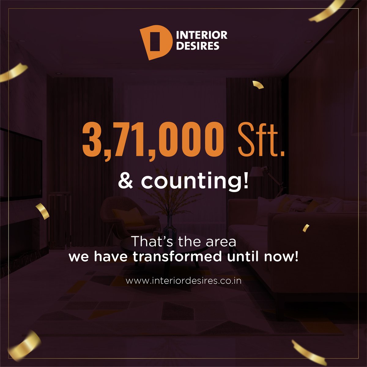 You dream, we deliver. Thank you for believing in our team.
#InteriorDesires #InteriorSolutions #InteriorDesigns #HomeSoltuions #DesigningSpaces #Home #SweetHome #Furniture #Hyderabad