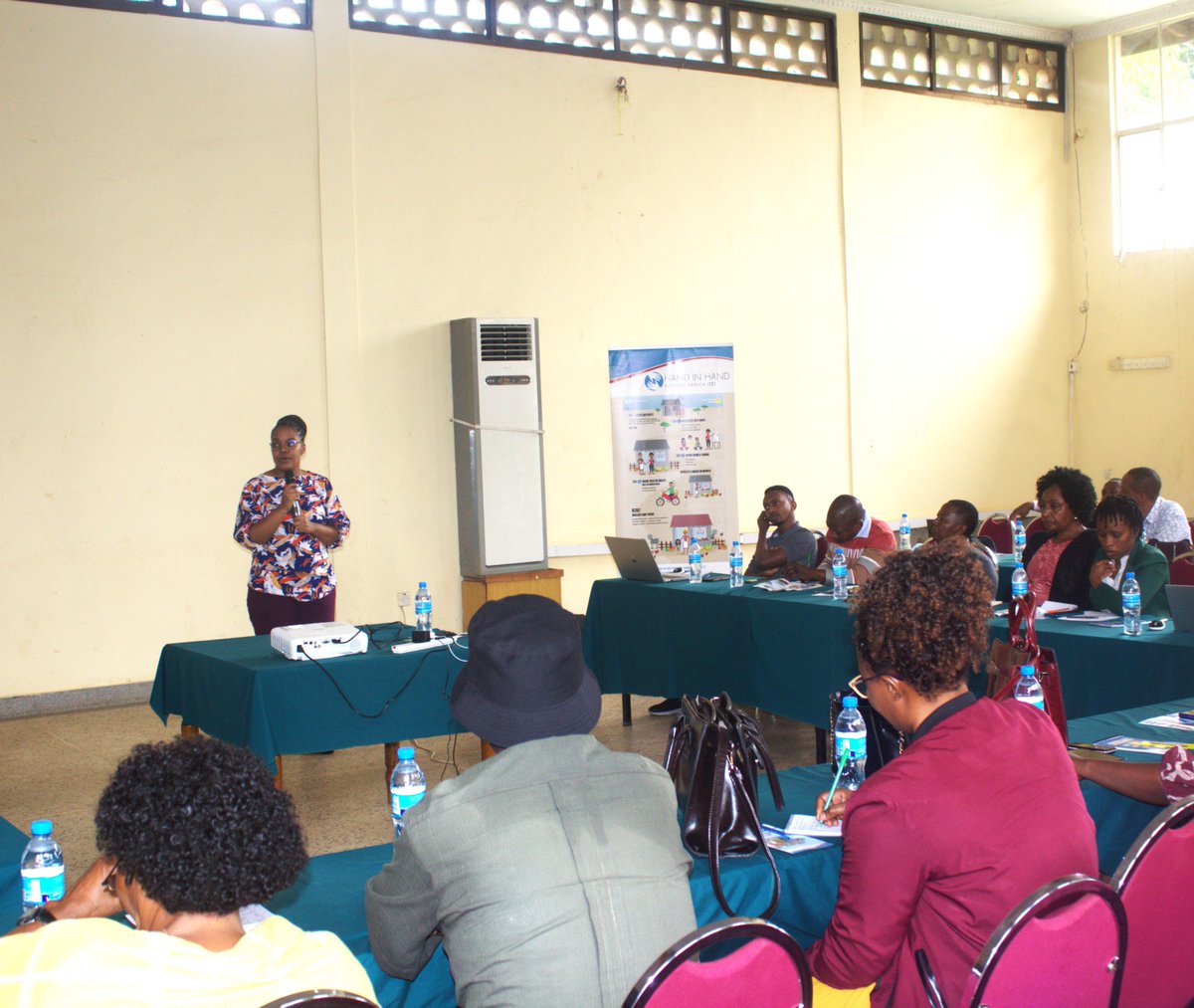 HandinHandTZ's tweet photo. #HappeningNow, #HIHEA-TZ is holding a handover meeting at the Kilimanjaro Crane Hotel in Moshi Town, following three years of pipeline expansion implementation of  HILTI II Project  in Moshi Branch, Kilimanjaro Region. 
#enterpriserising #inspiringhopedignitychoice https://t.co/n7fEGE6gQp