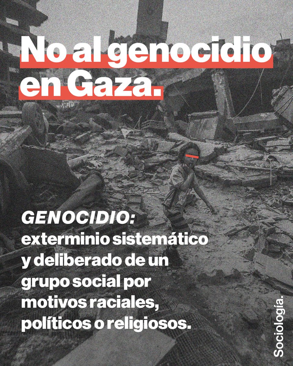 sociologiaucm1's tweet photo. No al genocidio en Gaza #sociologiaucm https://t.co/Ly2Rk8i1gd
