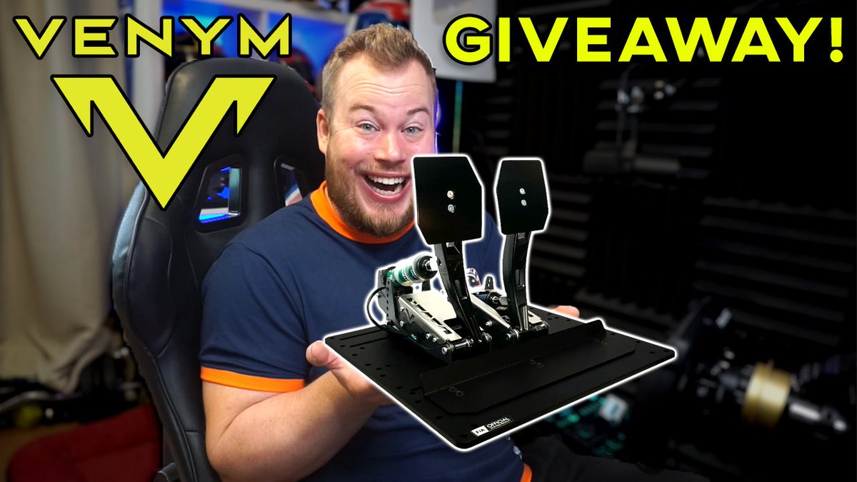 BIG GIVEAWAY!😍 VENYM giving away one set of pedals that I'm using!!! All you need to do is: - LIKE & RETWEET - FOLLOW @VenymOfficial @JaroslavHonzik 👊🤩 You can win VENYM ATRAX 2 Pedals Black worth 650€! We pick winner on 23rd November😎