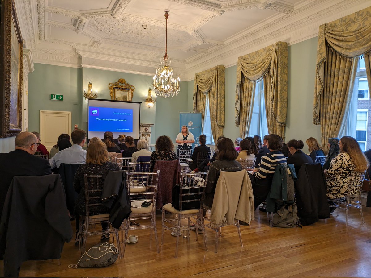 A brilliant and inspiring keynote from <a href="/ProfArleneHH/">Professor Arlene Holmes-Henderson MBE</a> to start the day at the first Oracy Research Conference at <a href="/theESU/">The English-Speaking Union</a> - the importance of rhetoric and the great work of <a href="/SpeakingCitz/">Speaking Citizens</a>