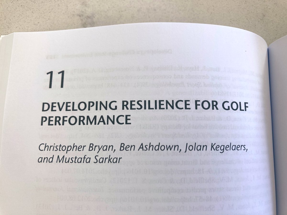 Ben Ashdown (@ashdownben) on Twitter photo Nice to get a copy of ‘The Psychology of Golf Performance under Pressure’ through the post this morning, where <a href="/ChrisagSnamh/">Chris Bryan</a> <a href="/Jolankeg/">Jolan Kegelaers</a> <a href="/MusSarkar/">Dr Mustafa Sarkar</a> and myself contributed a chapter on developing resilience. Many thanks <a href="/psychskills/">Dr Denise M Hill</a> for co-ordinating, great effort! Nice to get a copy of ‘The Psychology of Golf Performance under Pressure’ through the post this morning, where <a href="/ChrisagSnamh/">Chris Bryan</a> <a href="/Jolankeg/">Jolan Kegelaers</a> <a href="/MusSarkar/">Dr Mustafa Sarkar</a> and myself contributed a chapter on developing resilience. Many thanks <a href="/psychskills/">Dr Denise M Hill</a> for co-ordinating, great effort!