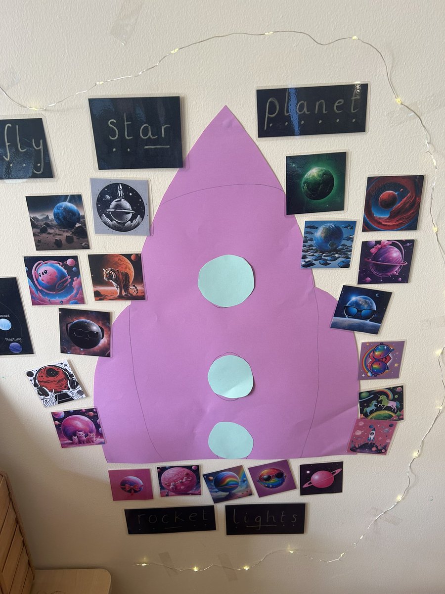 AI in Early Years! We used Canva AI tool to allow the children to create their own planets. Inspired by our new space station, they thought of wild ideas for their own planets. Sparked amazing conversation and encouraged them to be very specific with their idea.🚀🌏 #aiclassroom