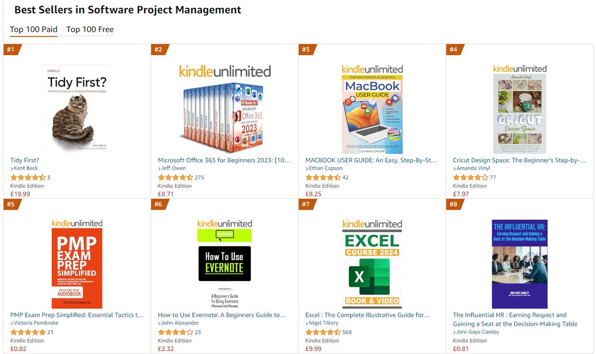 pegleg_lee's tweet image. I saw a notification from Amazon about @KentBeck's new book. Looks to have started off well.