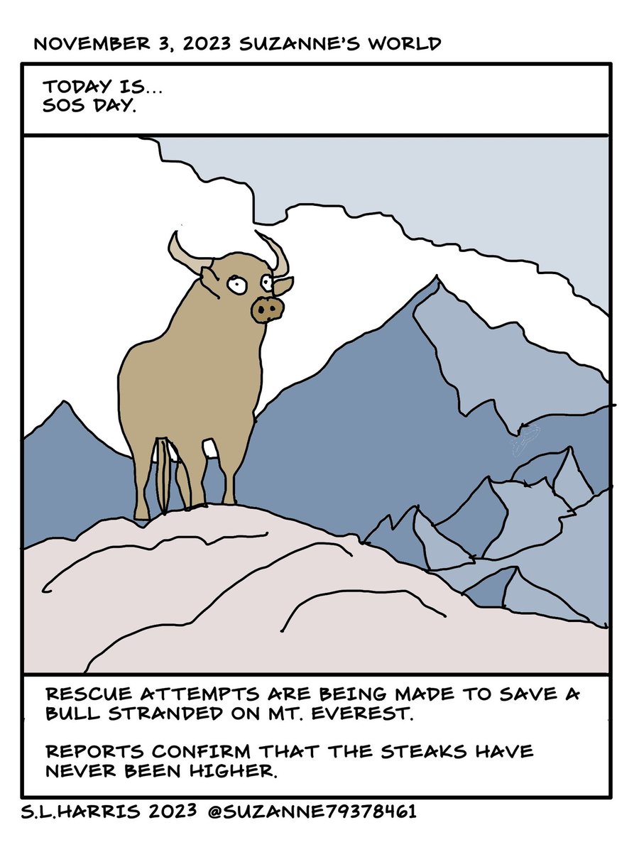 Suzanne79378461's tweet photo. #SOSDay #Bull #MountEverest https://t.co/gEBR5SHxpc