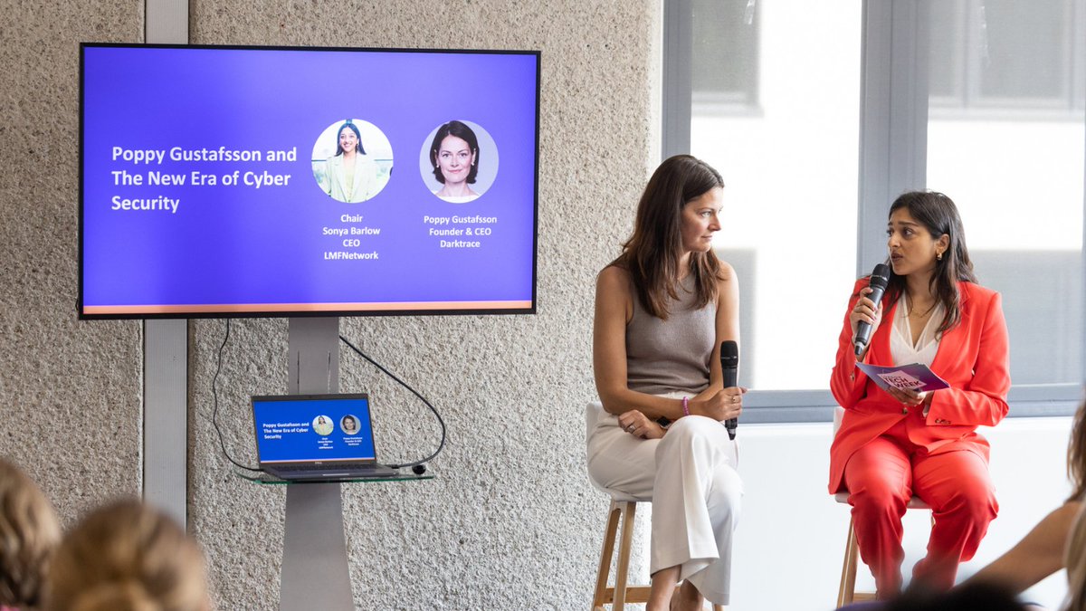 EQL:HER (@eqlher) on Twitter photo Throwback to our EQL:Lounge session The New Era of Cyber Security at this year's #LTW🎤
Poppy Gustafsson OBE, CEO of <a href="/Darktrace/">Darktrace</a>, joined our chair <a href="/sonyabarlowuk/">Sonya Barlow - Tech, Travel & Talk</a>, CEO of <a href="/lmfnetwork/">LMF Network</a> to discuss this topic.
Register your interest to attend #LTW2024 spr.ly/6018uWd40 🤩 Throwback to our EQL:Lounge session The New Era of Cyber Security at this year's #LTW🎤
Poppy Gustafsson OBE, CEO of <a href="/Darktrace/">Darktrace</a>, joined our chair <a href="/sonyabarlowuk/">Sonya Barlow - Tech, Travel & Talk</a>, CEO of <a href="/lmfnetwork/">LMF Network</a> to discuss this topic.
Register your interest to attend #LTW2024 spr.ly/6018uWd40 🤩
