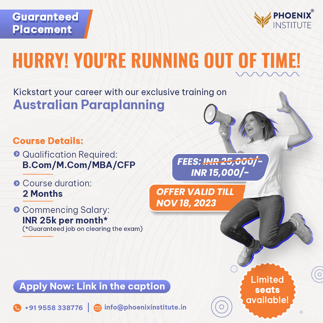 phoenixusedu's tweet photo. Ready to Elevate Your Career? Join Our Australian Paraplanning Course Today!

Link to Enroll: https://t.co/r7NRt666nj

#Australiancourses #newcourses #australianparaplanning #australianparaplanning #course #PhoenixInstitute https://t.co/z7EzMiw8Nr