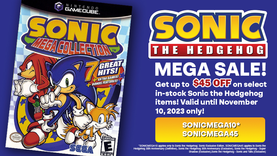 Sonic Mega Collection  Game sonic, Gamecube, Sonic