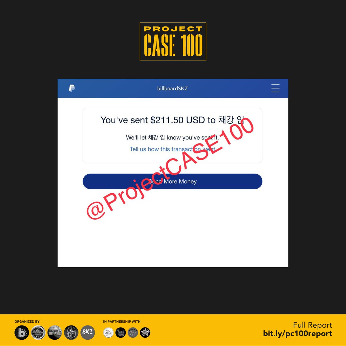 Project CASE 100 tweet media