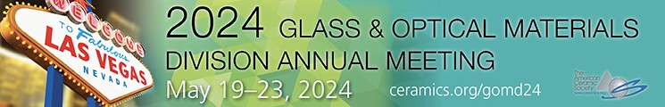 Join us in Las Vegas next year for the 2024 Glass &amp; Optical Materials Division Annual Meeting <a href="/ACerSNews/">ACerS</a>

Call for papers is now out ceramics.org/wp-content/upl…