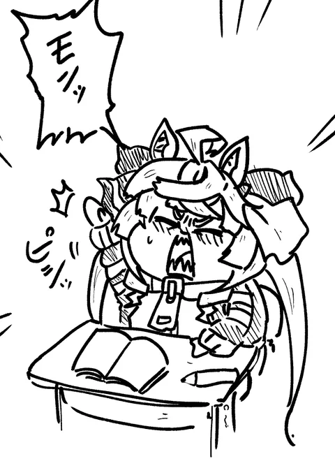 挙手するモン
#ターボヤルモン 