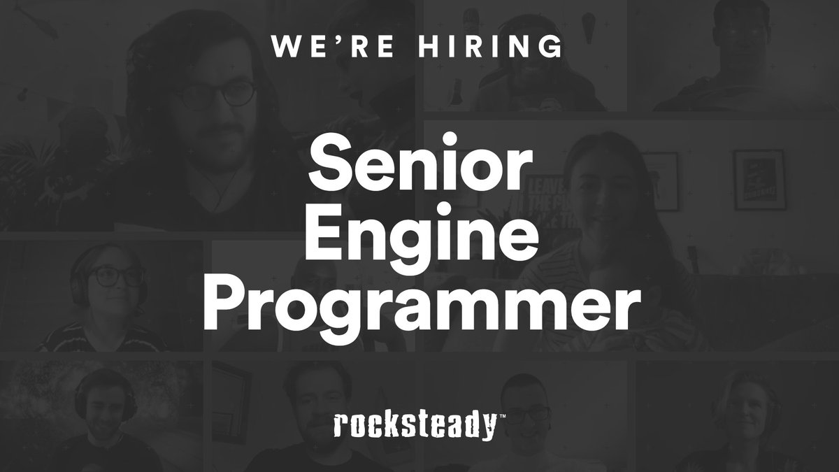 Jobs @ Rocksteady tweet media
