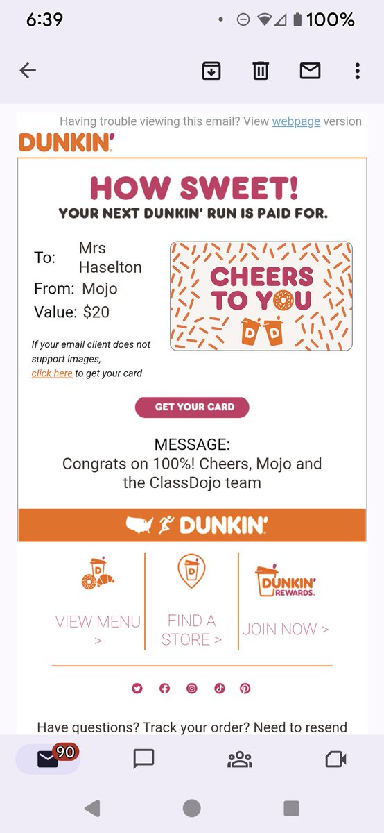 Thank you <a href="/ClassDojo/">ClassDojo</a>