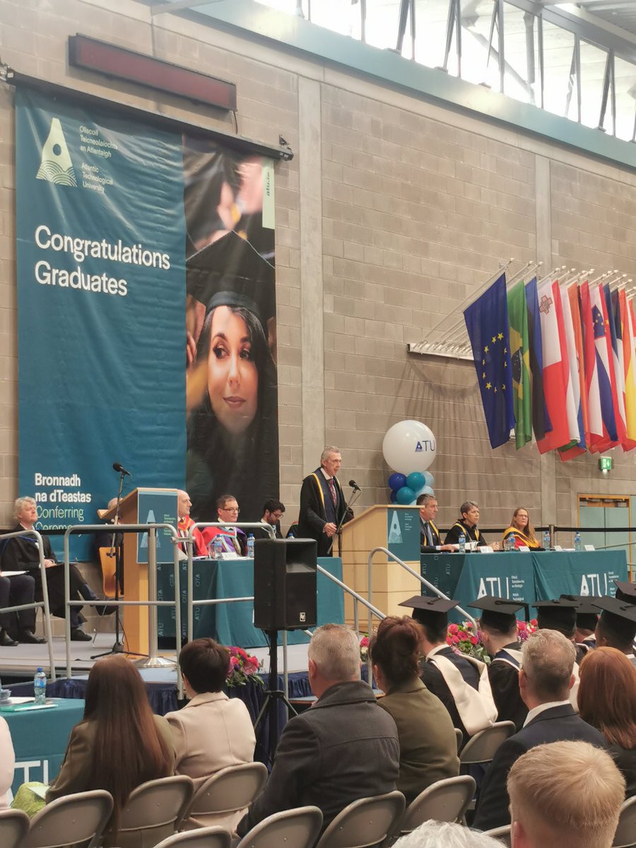 ATU Alumni Network (@alumni_atu) on Twitter photo Head of College <a href="/ATUDonegal_/">ATU Donegal</a> Paul Hanningan, telling our graduates to look forward and use your experience to the best of your abilities. #ATUAlumni #AlwaysATU Head of College <a href="/ATUDonegal_/">ATU Donegal</a> Paul Hanningan, telling our graduates to look forward and use your experience to the best of your abilities. #ATUAlumni #AlwaysATU