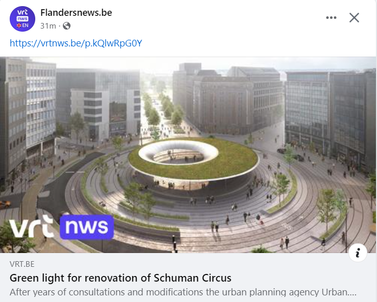 CraigWinneker's tweet photo. It seems @flandersnews has renamed the EU quarter and I'm here for it https://t.co/iSi6ygrTY7