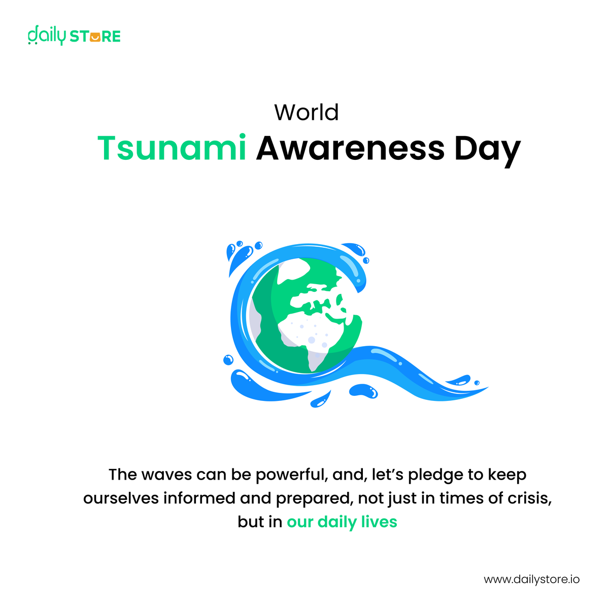DailyStore_App's tweet photo. World Tsunami Awareness Day is observed annually on November 5th to raise awareness about tsunamis and how to prepare for them.

#tsunamiawareness #tsunami #worldtsunamiday https://t.co/xHXoooxnJG
