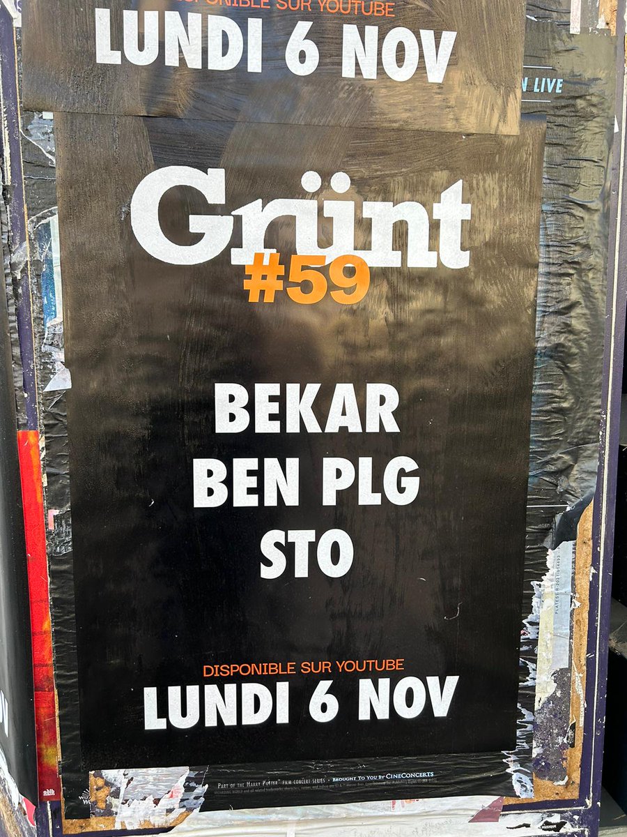 PanenkaMusic's tweet photo. A lundi 🫡 @BekarNFR @ben_plg @StoTnf @Gruntmagazine https://t.co/7cQ97lIcoH