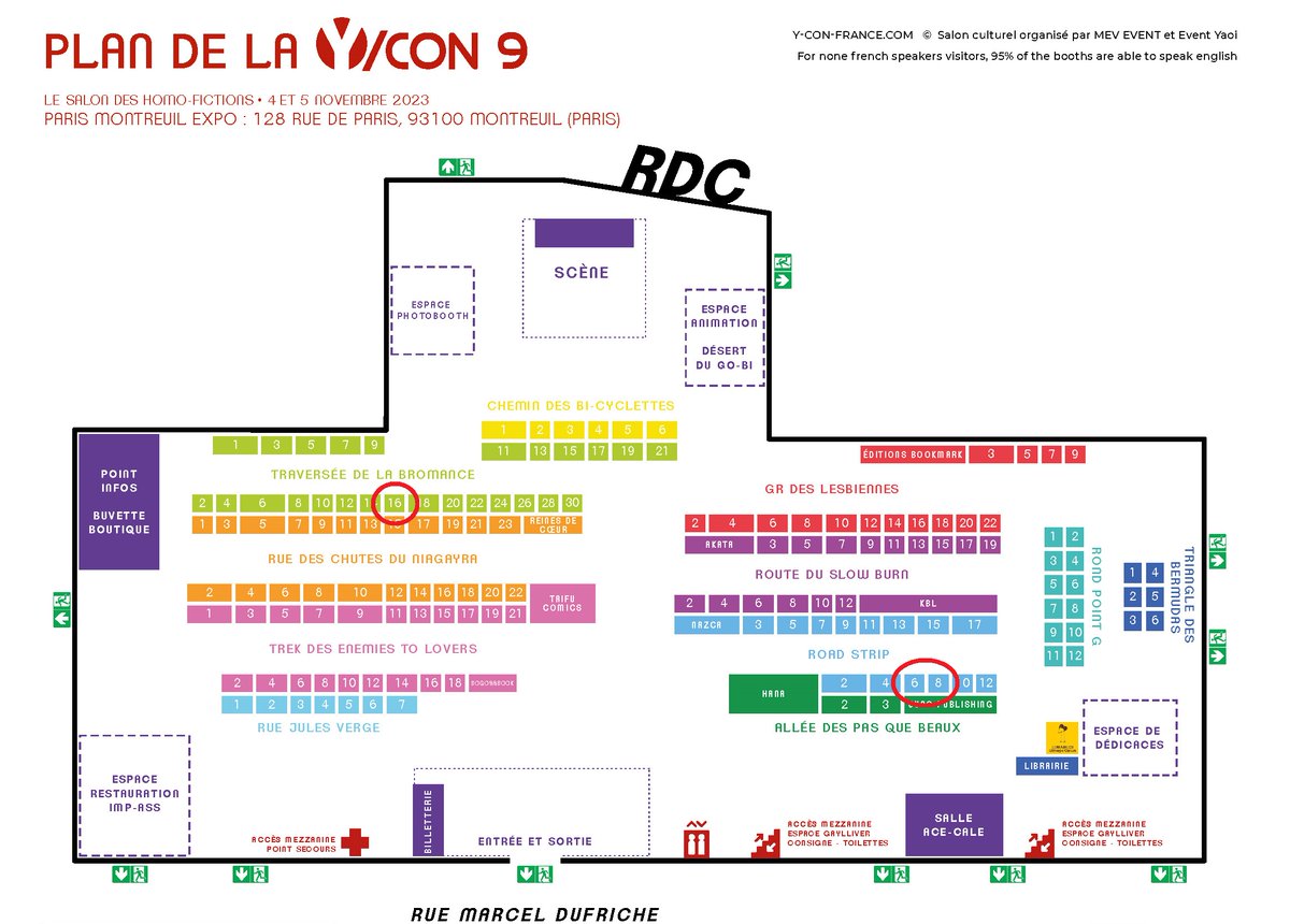 AcademieBD's tweet photo. Ce week-end à la @YconFR vous pourrez retrouver @Citizen_Taleo (stand 16 de la Traversée de la bromance), Dome (stand 6 de la Road strip) et Ramona Collin (stand 8 de la Road strip).
N'hésitez pas à aller à leur rencontre !
#academiebd #ecolebd #ecoledart #artschool #BD #manga https://t.co/i1xPBmf3i9