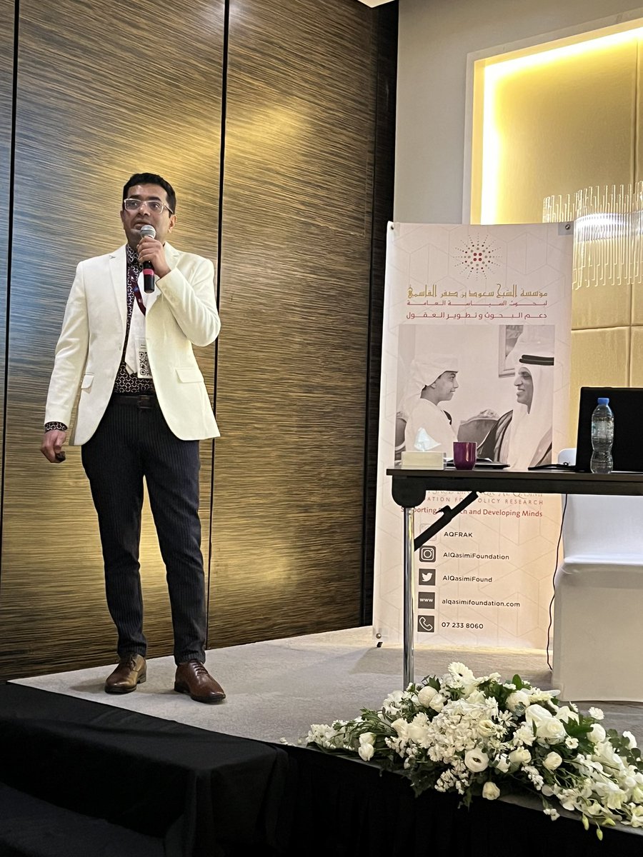 Panel 18 &amp; 19, Leveraging Language &amp; revisiting the SDGs. Joined by Isaac Tabor (Knowledge E), Ziad Eljishi &amp; Salman Yusuf Zayed (Bahrain Teachers College), <a href="/UTHMANSALAMA/">Dr. Othman Abu Khurma</a> <a href="/ECAE_ae/">ECAE</a>, Sathvik Sridhar <a href="/rakmhsuofficial/">RAKMHSU</a>