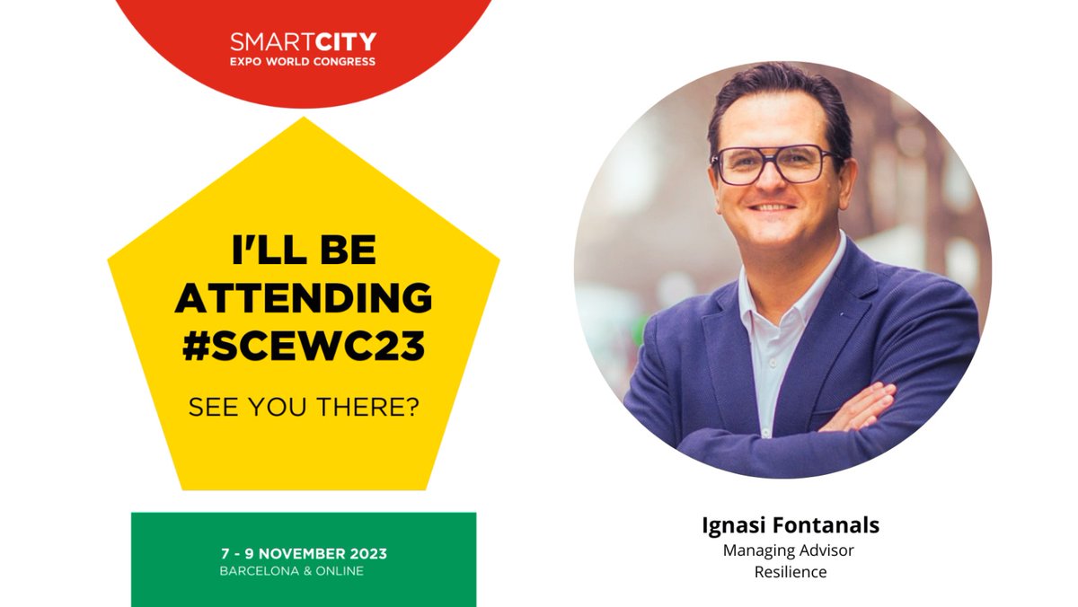 Ignasi Fontanals (@ignasifontanals) on Twitter photo 🌐 Excited to be part of #SCWC23 in BCN! I'll be diving deep into discussions about #AI and other transformative tech and best practices changing the way cities tackle #Water and #ClimateChange with #Resilience. <a href="/Tenevia_com/">TENEVIA</a> <a href="/EXAMOfr/">EXAMO</a> <a href="/ALCOMTechnolog1/">ALCOM Technologies</a> <a href="/AxisIPVideo/">Axis Communications</a> @UGustaveEiffel 🌐 Excited to be part of #SCWC23 in BCN! I'll be diving deep into discussions about #AI and other transformative tech and best practices changing the way cities tackle #Water and #ClimateChange with #Resilience. <a href="/Tenevia_com/">TENEVIA</a> <a href="/EXAMOfr/">EXAMO</a> <a href="/ALCOMTechnolog1/">ALCOM Technologies</a> <a href="/AxisIPVideo/">Axis Communications</a> @UGustaveEiffel