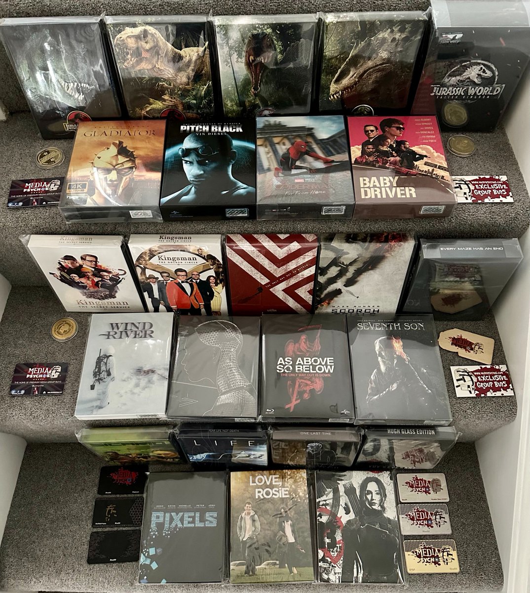 media_psychos's tweet photo. Thanks to fantastic Media Psychos member RhodW for sharing their stunning #Filmarena collection with us!
Premium editions like these can be obtained through our exclusive Group Buys, join today! https://t.co/4xXYt2NsYq https://t.co/qMUf5ICnK8