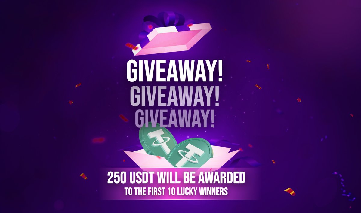 TradeCrypto_24's tweet photo. Ready to win big? Trade Crypto 24 is giving away a 250 USDT, and we've got spots for just the first 10 lucky winners! So, stick with us and keep following the steps to snag that prize. https://t.co/wVxfn0QW31